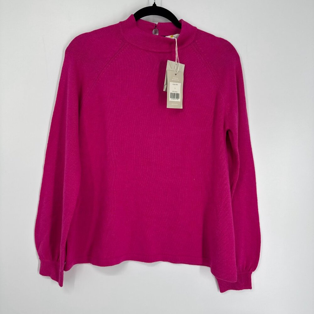 Boden Cashmere Keyhole Sweater Size S NWT - Picture 3 of 13